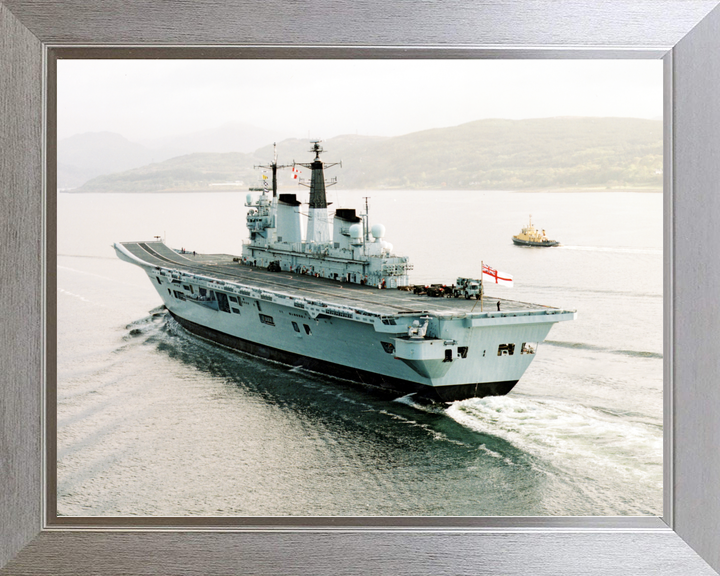 HMS Invincible R05 Invincible Class Aircraft Carrier Glen Mallen 2004 Photo Print - Posters, Prints, & Visual Artwork - by Hampshire Prints (image 7 of 9)