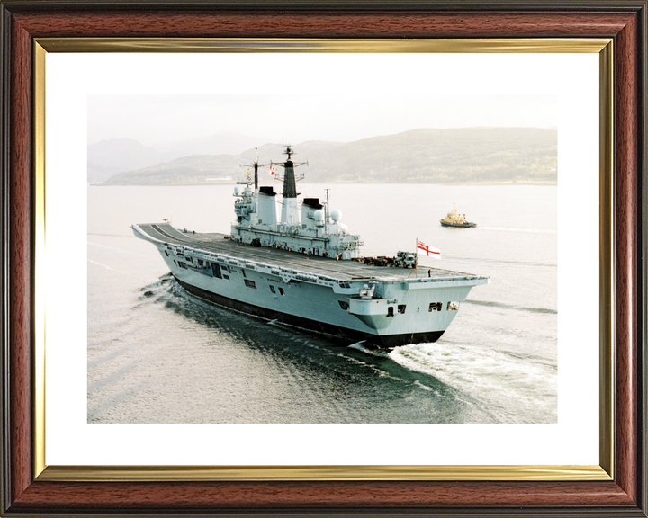 HMS Invincible R05 Invincible Class Aircraft Carrier Glen Mallen 2004 Photo Print - Posters, Prints, & Visual Artwork - by Hampshire Prints (image 8 of 9)