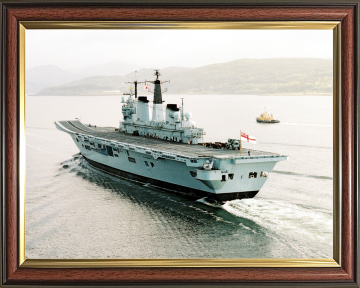 HMS Invincible R05 Invincible Class Aircraft Carrier Glen Mallen 2004 Photo Print - Posters, Prints, & Visual Artwork - by Hampshire Prints (image 9 of 9)