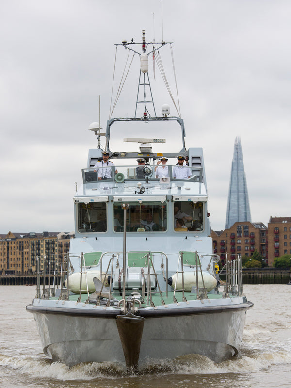 HMS Archer P264 Archer Class P2000 Patrol Vessel September 2016 River Thames