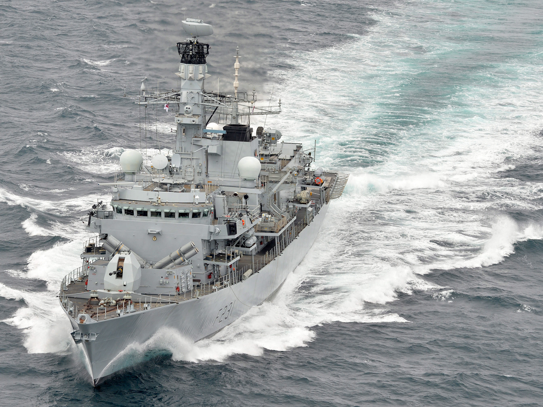 HMS Argyll (F231) Royal Navy Type 23 Frigate Underway 2014 Wall Art Photo Print Naval Decor Posters, Prints, & Visual Artwork Hampshire Prints 6 x 4 No Frame No