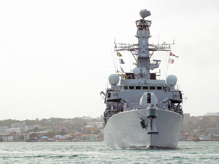 HMS Argyll (F231) Photo Print - Antigua 2014 - Royal Navy Type 23 Frigate Posters, Prints, & Visual Artwork Hampshire Prints 6 x 4 No Frame No