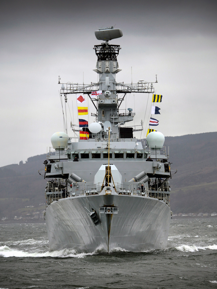 HMS Argyll (F231) Photo Print - On The Clyde 2015 - Royal Navy Type 23 Frigate Posters, Prints, & Visual Artwork Hampshire Prints 6 x 4 No Frame No