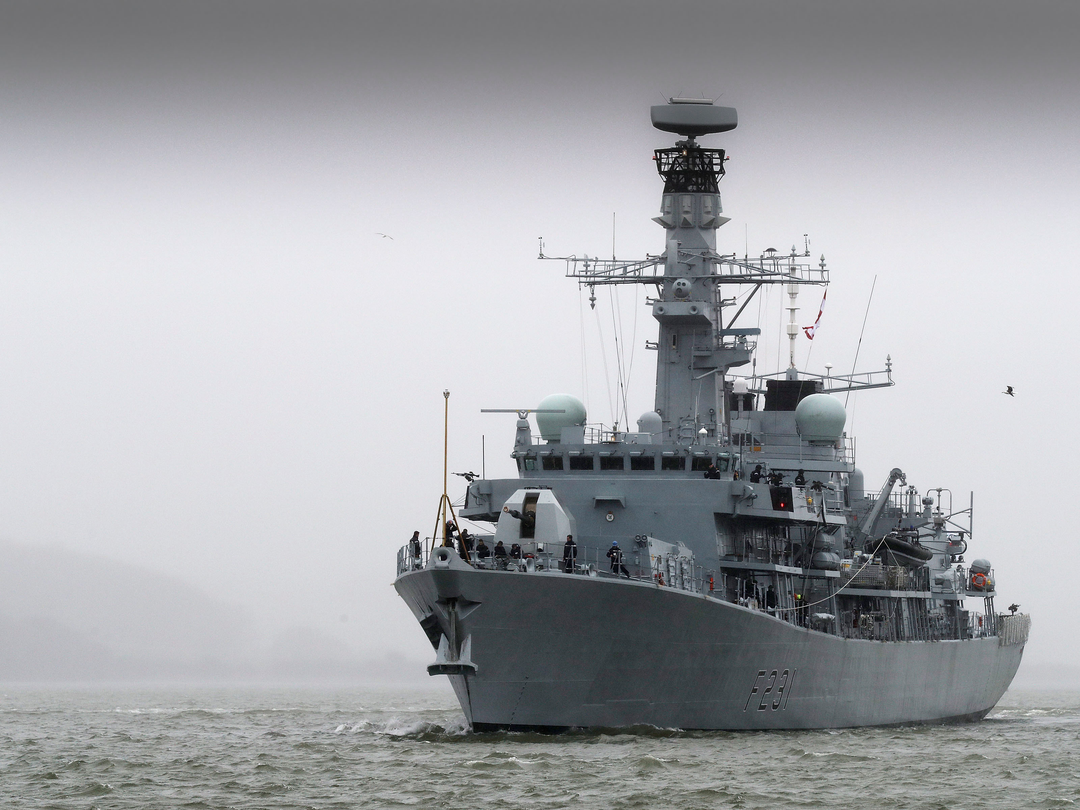 HMS Argyll (F231) Photo Print - Sails After Refit 2017 - Royal Navy Type 23 Frigate Posters, Prints, & Visual Artwork Hampshire Prints 6 x 4 No Frame No