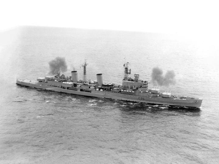 HMS Belfast (C35) Photo Print - Firing a Broadside - Royal Navy Town Class Light Cruiser Posters, Prints, & Visual Artwork Hampshire Prints 6 x 4 No Frame No