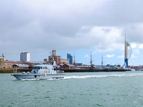 HMS Blazer P279 Archer Class P2000 Patrol Vessel 26 April 2019