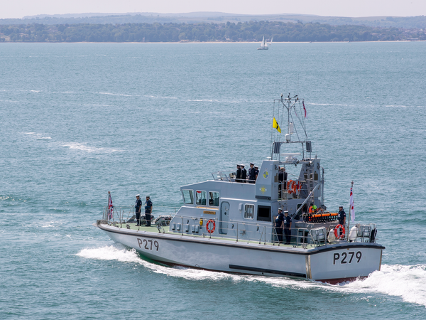 HMS Blazer P279 Archer Class P2000 Patrol Vessel September 2022