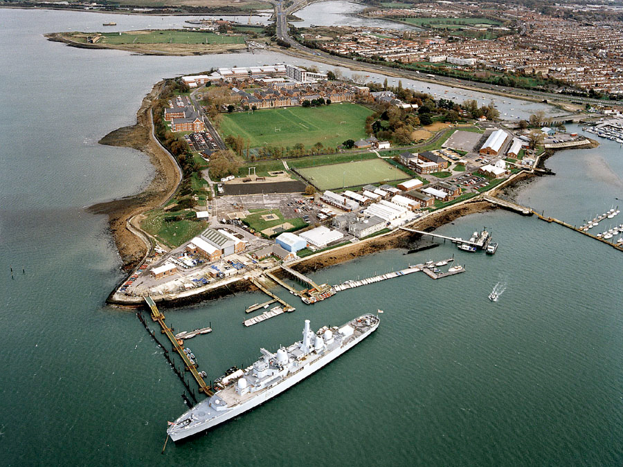 HMS Bristol (D23) Photo Print - At HMS Excellent 2017 - Royal Navy Type 82 Destroyer Posters, Prints, & Visual Artwork Hampshire Prints 6 x 4 No Frame No