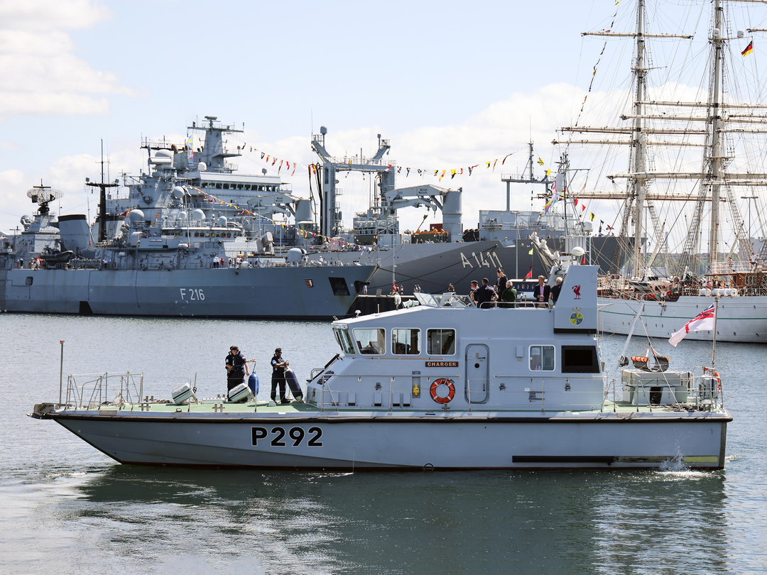 HMS Charger (P292) Photo Print - Kiel Harbour 2022 - Royal Navy Archer Class Patrol Vessel Posters, Prints, & Visual Artwork Hampshire Prints 6 x 4 No Frame No