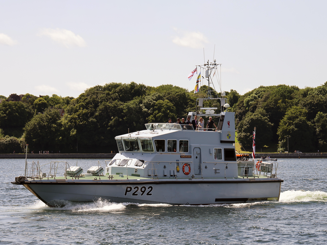 HMS Charger (P292) Photo Print - Entering Kiel Harbour 2022 - Royal Navy Archer Class Patrol Vessel Posters, Prints, & Visual Artwork Hampshire Prints 6 x 4 No Frame No