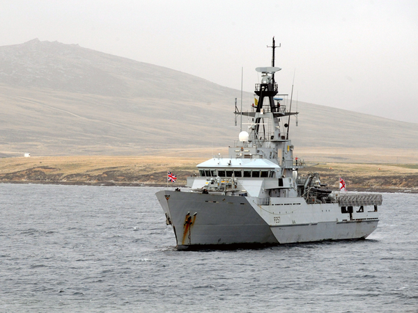 HMS Clyde P257 River Class Patrol Vessel May 2010