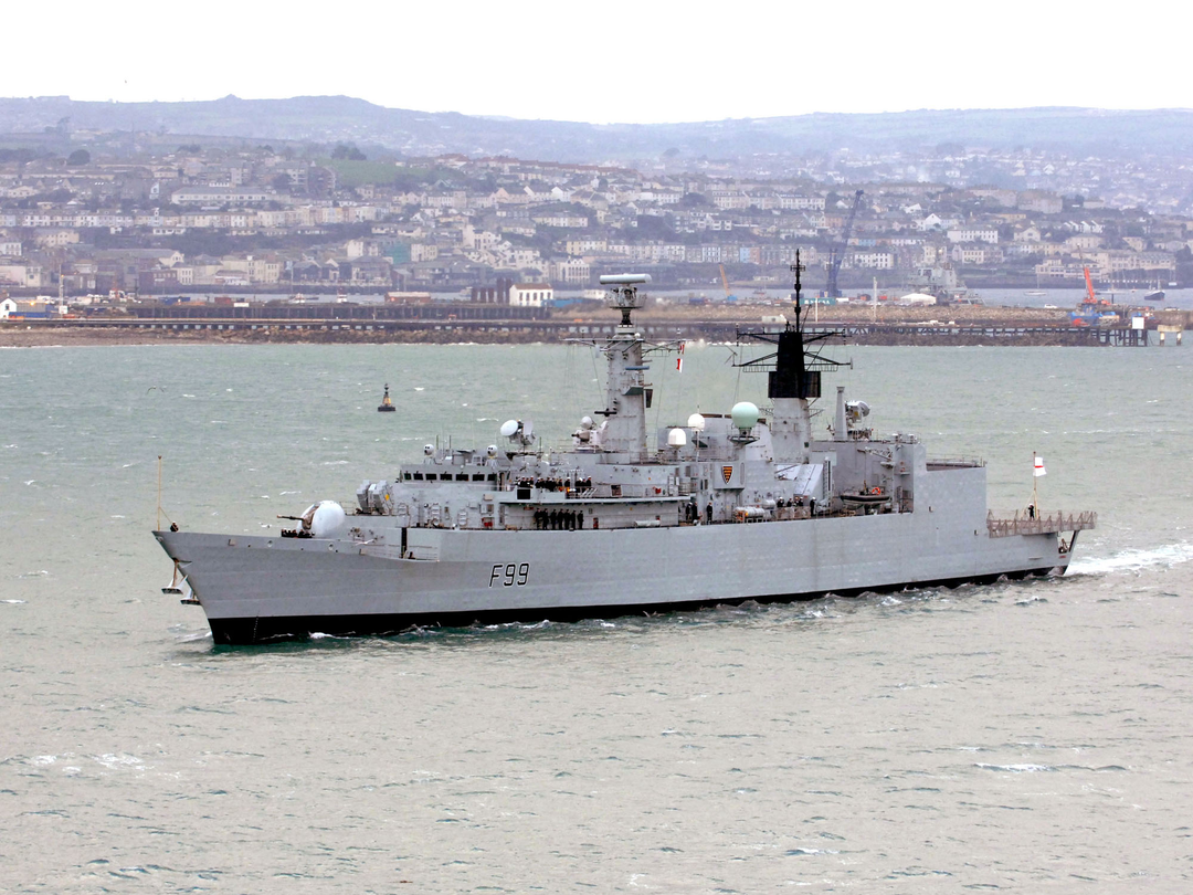 HMS Cornwall (F99) Photo Print - Falmouth 2006 - Royal Navy type 22 Frigate Posters, Prints, & Visual Artwork Hampshire Prints 6 x 4 No Frame No