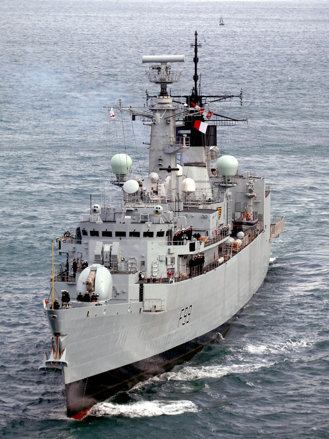 HMS Cornwall (F99) Photo Print - Off Falmouth 2006 - Royal Navy type 22 Frigate Posters, Prints, & Visual Artwork Hampshire Prints 6 x 4 No Frame No