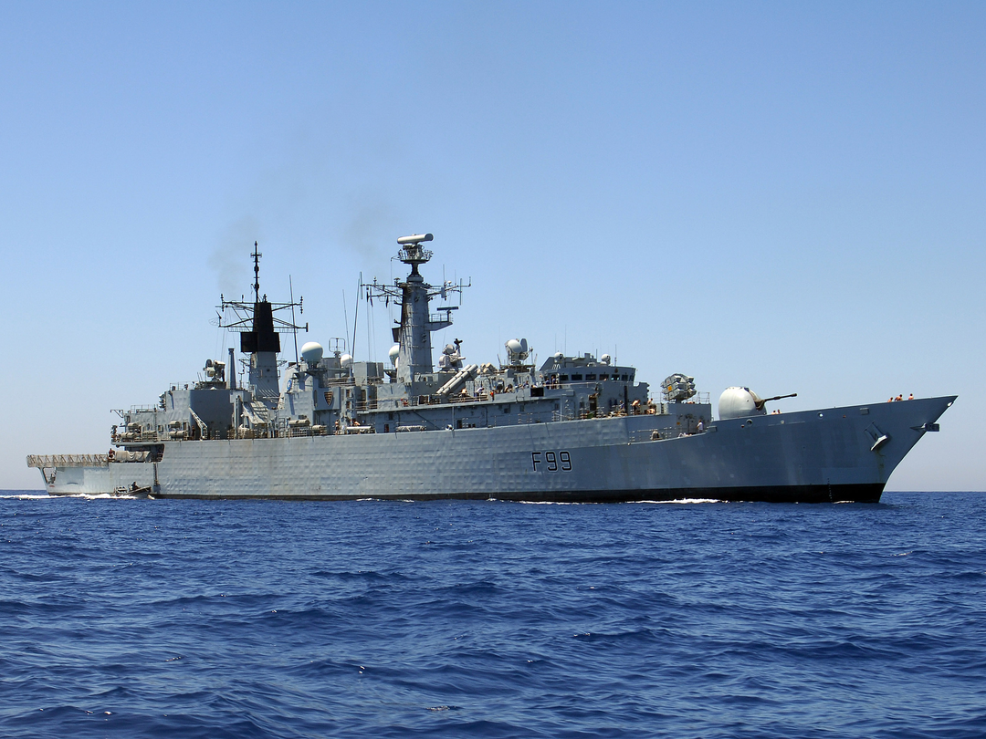 HMS Cornwall (F99) Photo Print - Mediterranean 2009 - Royal Navy type 22 Frigate Posters, Prints, & Visual Artwork Hampshire Prints 6 x 4 No Frame No