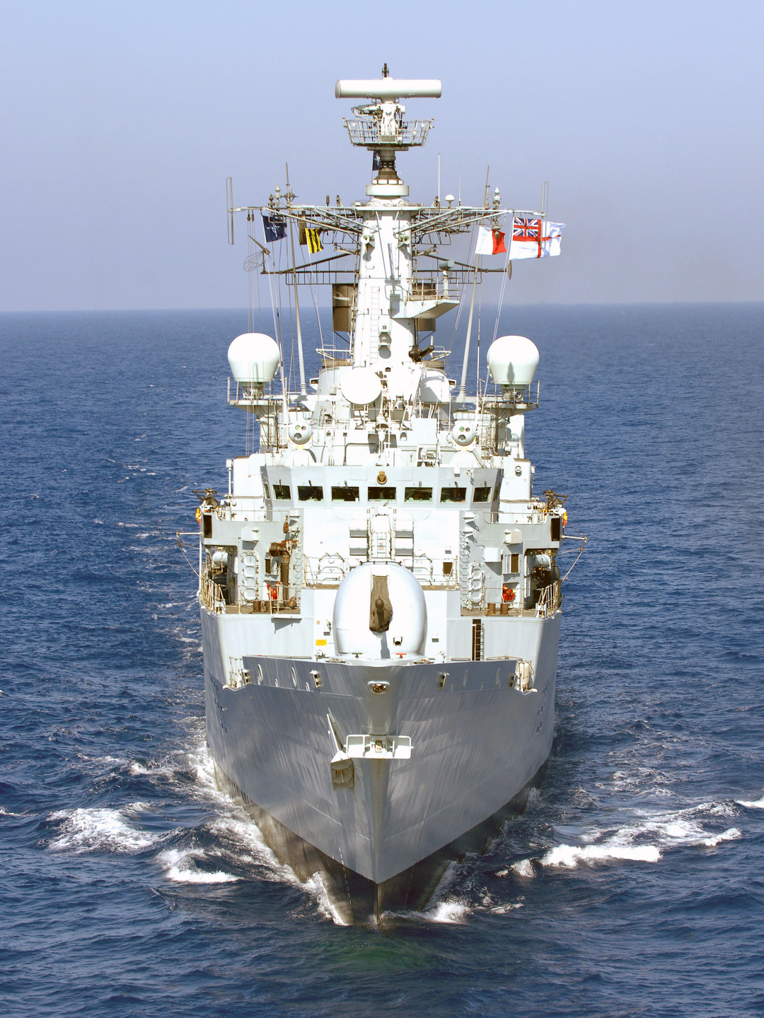 HMS Cornwall (F99) Photo Print - Bow View 2009 - Royal Navy type 22 Frigate Posters, Prints, & Visual Artwork Hampshire Prints 6 x 4 No Frame No