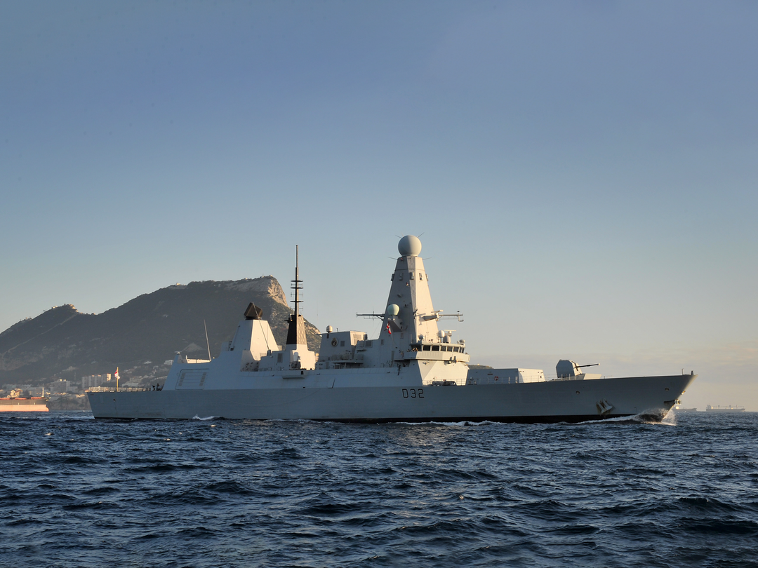 HMS Daring (D32) Photo Print - Off Gibraltar 2012 - Royal Navy Type 45 Destroyer Posters, Prints, & Visual Artwork Hampshire Prints 6 x 4 No Frame No