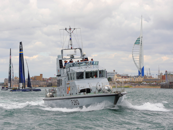 HMS Dasher P280 Archer Class P2000 Patrol Vessel July 2015