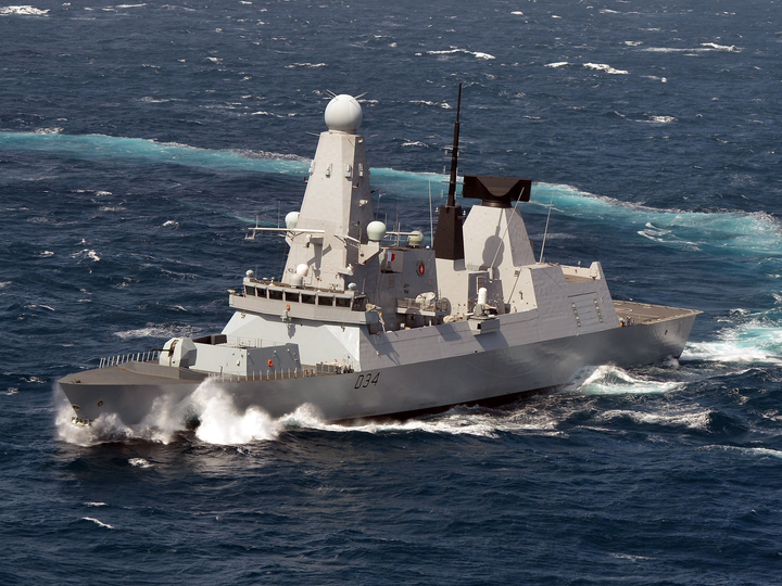 HMS Diamond (D34) Photo Print - At Sea June 2012 - Royal Navy Type 45 Destroyer Posters, Prints, & Visual Artwork Hampshire Prints 6 x 4 No Frame No