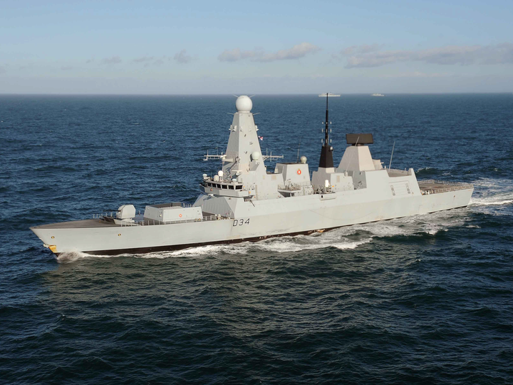 HMS Diamond (D34) Photo Print - At Sea April 2013 - Royal Navy Type 45 Destroyer Posters, Prints, & Visual Artwork Hampshire Prints 6 x 4 No Frame No