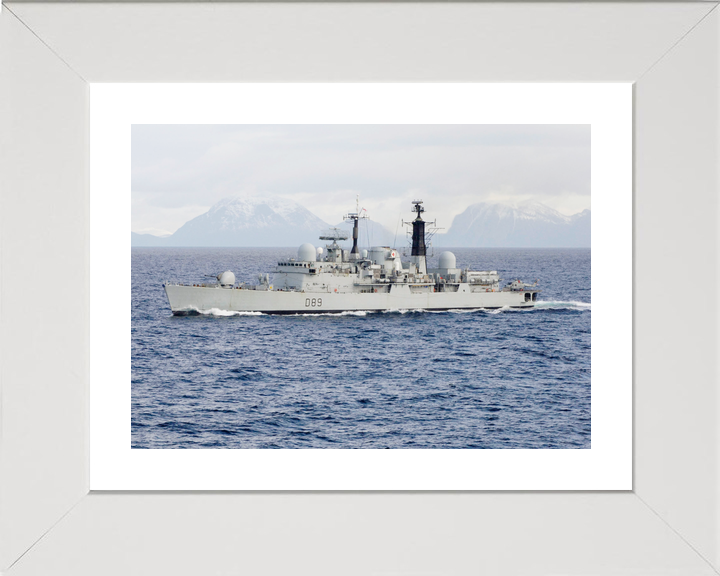 HMS Exeter (D89) Royal Navy Type 42 Destroyer At Sea March 2006 Photo Print Wall Art Decor - Posters, Prints, & Visual Artwork - by Hampshire Prints (image 4 of 9)