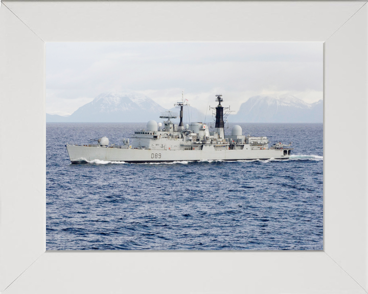 HMS Exeter (D89) Royal Navy Type 42 Destroyer At Sea March 2006 Photo Print Wall Art Decor - Posters, Prints, & Visual Artwork - by Hampshire Prints (image 5 of 9)