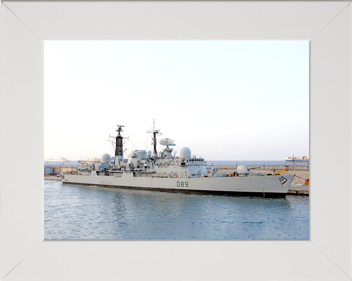 HMS Exeter (D89) Royal Navy Type 42 Destroyer Gibraltar 2007 Photo Print Wall Art Decor - Posters, Prints, & Visual Artwork - by Hampshire Prints (image 5 of 9)