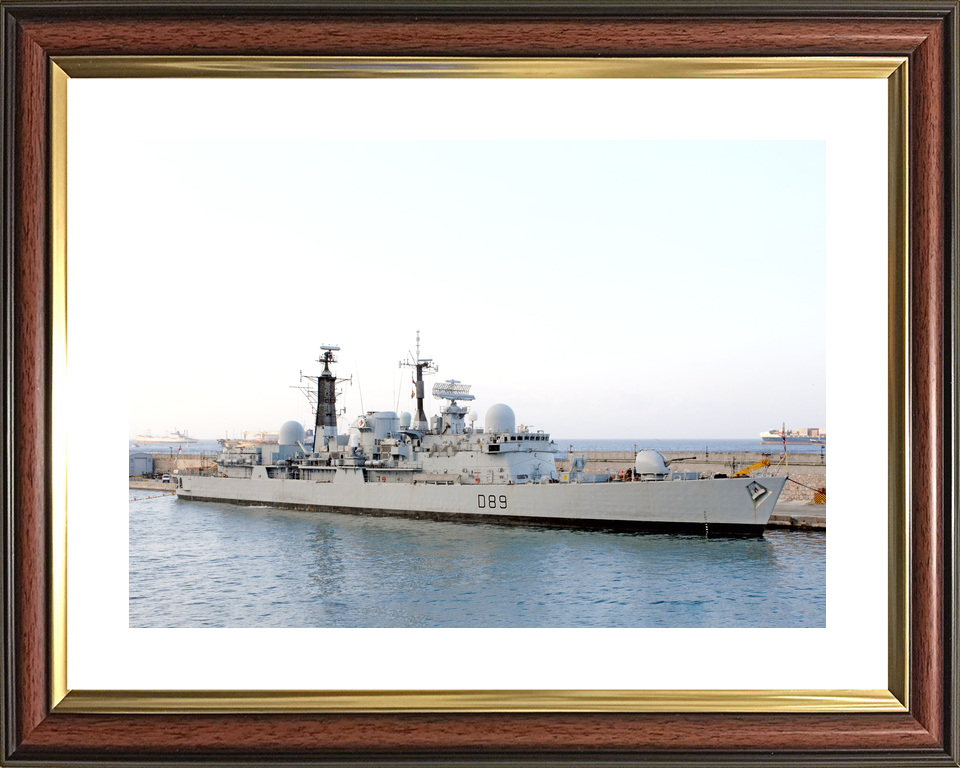 HMS Exeter (D89) Royal Navy Type 42 Destroyer Gibraltar 2007 Photo Print Wall Art Decor - Posters, Prints, & Visual Artwork - by Hampshire Prints (image 8 of 9)