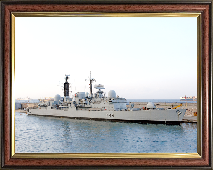 HMS Exeter (D89) Royal Navy Type 42 Destroyer Gibraltar 2007 Photo Print Wall Art Decor - Posters, Prints, & Visual Artwork - by Hampshire Prints (image 9 of 9)