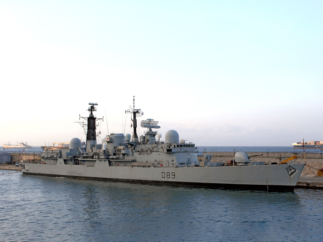 HMS Exeter (D89) Photo Print - Gibraltar 2007 - Royal Navy Type 42 Destroyer Posters, Prints, & Visual Artwork Hampshire Prints 6 x 4 No Frame No