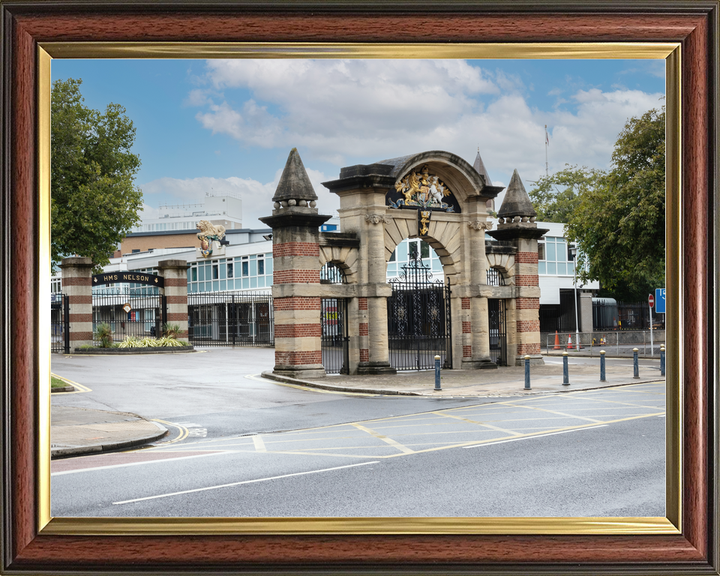 HMS Nelson Main Gate Portsmouth 2018 Photo Print - Posters, Prints, & Visual Artwork - by Hampshire Prints (image 9 of 9)