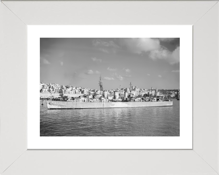 HMS Welshman Abdiel Class Minelayer December 1942 Valletta Photo Print - Posters, Prints, & Visual Artwork - by Hampshire Prints (image 4 of 9)