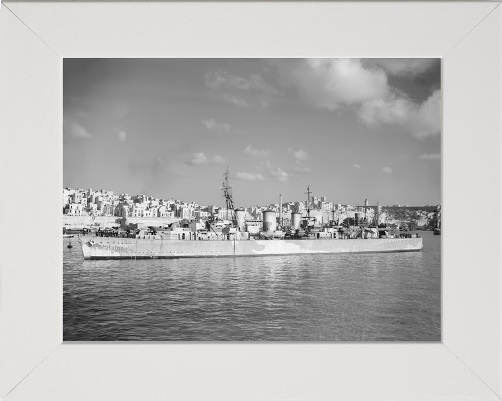 HMS Welshman Abdiel Class Minelayer December 1942 Valletta Photo Print - Posters, Prints, & Visual Artwork - by Hampshire Prints (image 5 of 9)