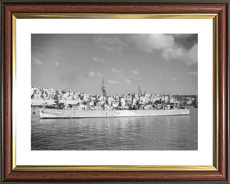 HMS Welshman Abdiel Class Minelayer December 1942 Valletta Photo Print - Posters, Prints, & Visual Artwork - by Hampshire Prints (image 8 of 9)