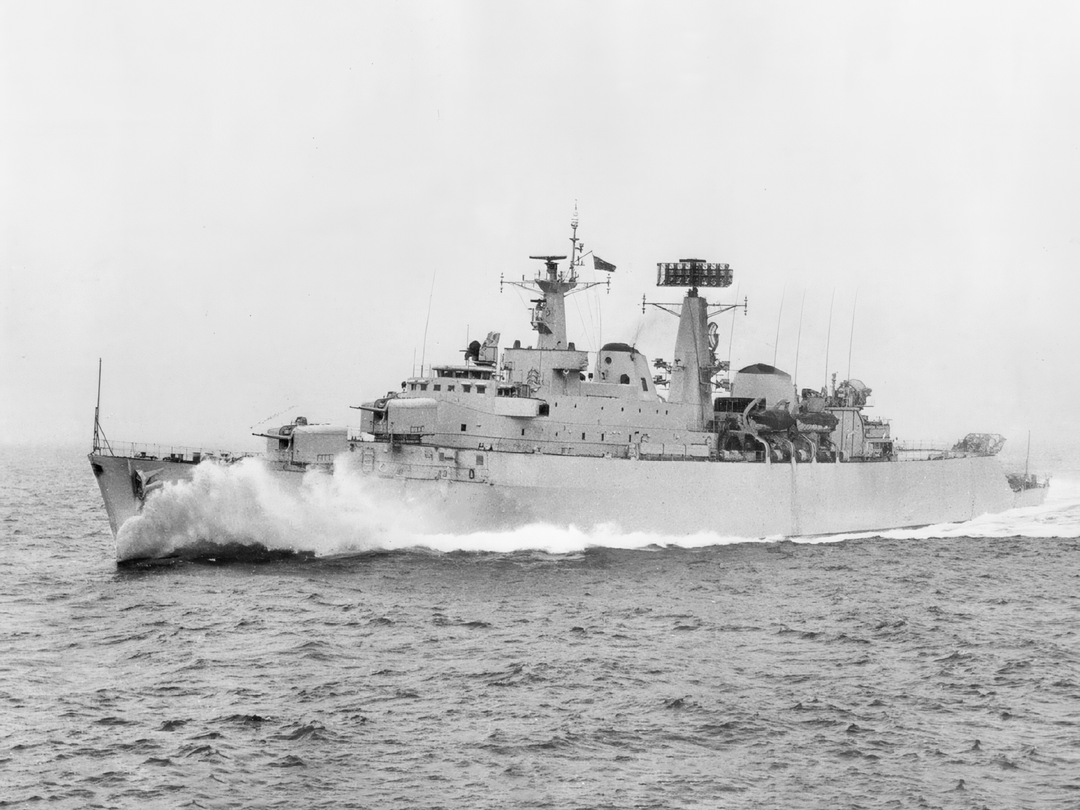 HMS Devonshire (D02) Photo Print - During Trials 1962 - Royal Navy County Class Destroyer Posters, Prints, & Visual Artwork Hampshire Prints 6 x 4 No Frame No