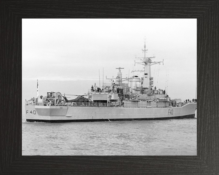 HMS Sirius F40 Leander Class Frigate 1984 Photo Print - Posters, Prints, & Visual Artwork - by Hampshire Prints (image 3 of 9)