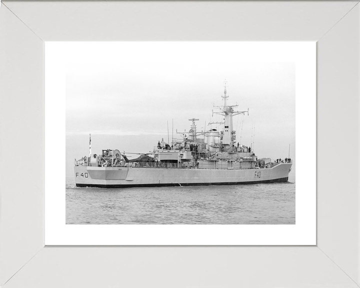 HMS Sirius F40 Leander Class Frigate 1984 Photo Print - Posters, Prints, & Visual Artwork - by Hampshire Prints (image 4 of 9)
