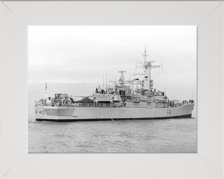 HMS Sirius F40 Leander Class Frigate 1984 Photo Print - Posters, Prints, & Visual Artwork - by Hampshire Prints (image 5 of 9)