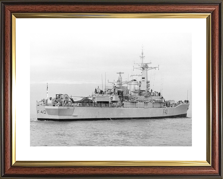 HMS Sirius F40 Leander Class Frigate 1984 Photo Print - Posters, Prints, & Visual Artwork - by Hampshire Prints (image 8 of 9)