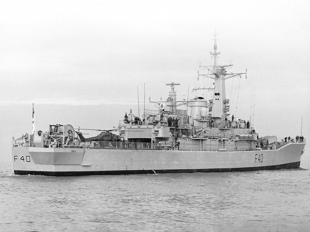 HMS Sirius F40 Leander Class Frigate 1984 Photo Print - Posters, Prints, & Visual Artwork - by Hampshire Prints (image 1 of 9)