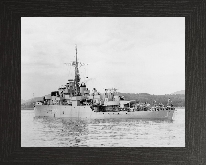 HMS Opossum U33 Black Swan Class Sloop 1945 Port Side View Photo Print - Posters, Prints, & Visual Artwork - by Hampshire Prints (image 3 of 9)