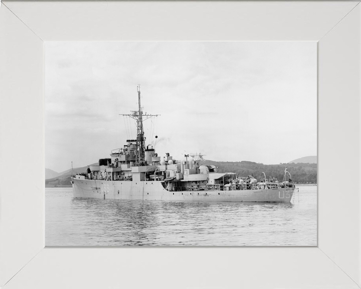 HMS Opossum U33 Black Swan Class Sloop 1945 Port Side View Photo Print - Posters, Prints, & Visual Artwork - by Hampshire Prints (image 5 of 9)