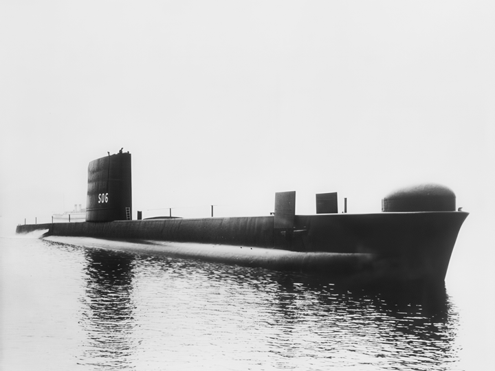 HMS Cachalot S06 Porpoise Class Submarine