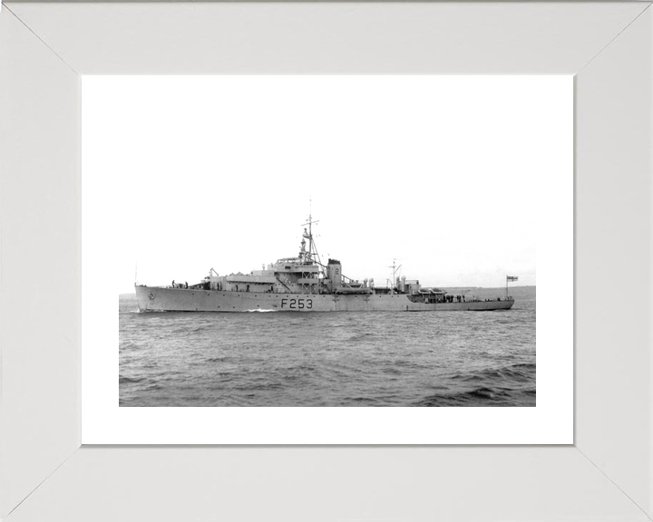 HMS Helmsdale (F253) Royal Navy River Class Frigate Port Side View Photo Print Wall Art Decor - Posters, Prints, & Visual Artwork - by Hampshire Prints (image 4 of 9)