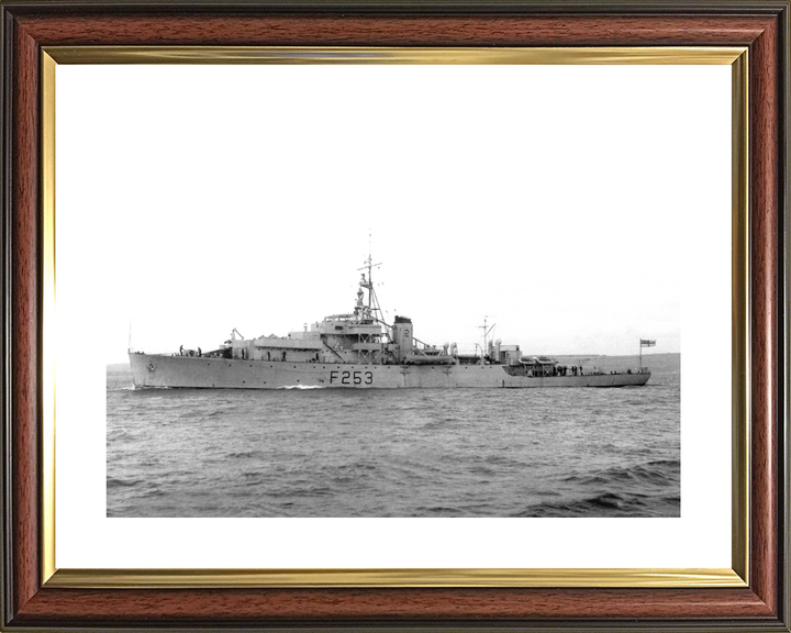 HMS Helmsdale (F253) Royal Navy River Class Frigate Port Side View Photo Print Wall Art Decor - Posters, Prints, & Visual Artwork - by Hampshire Prints (image 8 of 9)