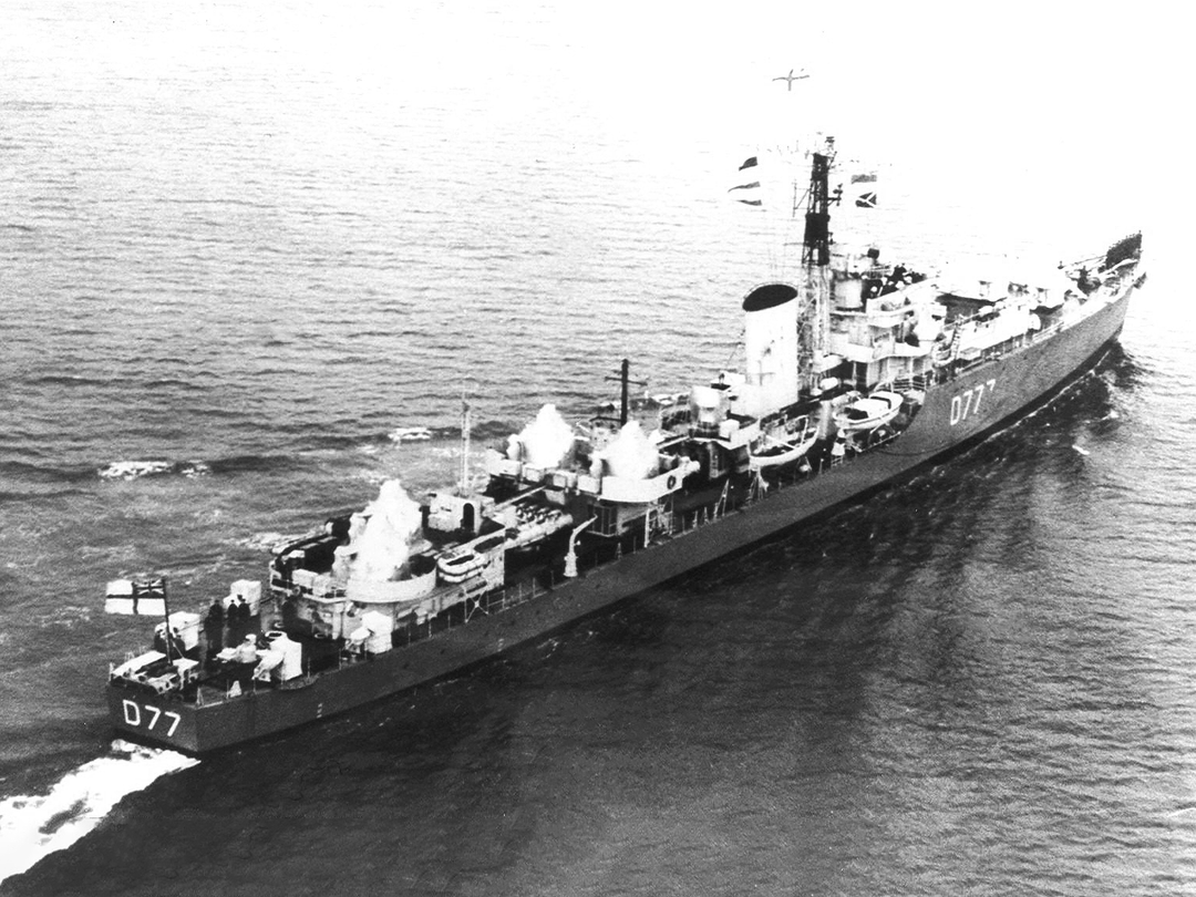 HMS Trafalgar D77 Battle Class Destroyer Photo Print - Posters, Prints, & Visual Artwork - by Hampshire Prints (image 1 of 9)