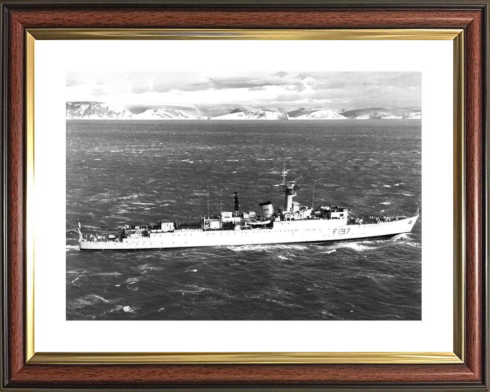 HMS Grenville (F197) Royal Navy U Class Destroyer At Sea 1969 Photo Print Wall Art Decor - Posters, Prints, & Visual Artwork - by Hampshire Prints (image 8 of 9)