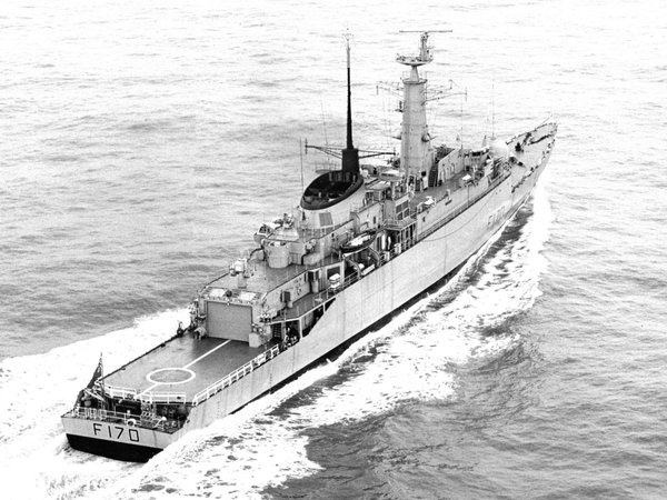 HMS Antelope F170 Type 21 Frigate 1975