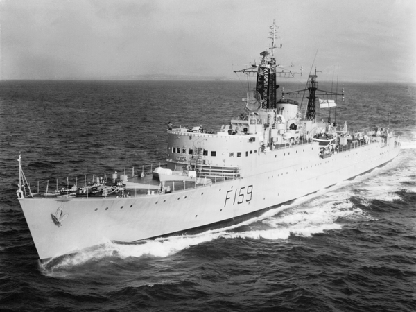 HMS Wakeful F159 Type 15 Frigate 1966