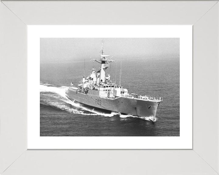HMS Lowestoft F103 Rothesay Class Frigate 1970 Underway Photo Print - Posters, Prints, & Visual Artwork - by Hampshire Prints (image 4 of 9)