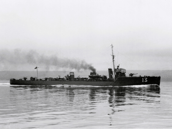 HMS Midge H13 Acasta Class Destroyer 1915